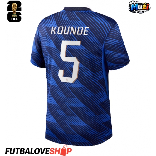 Dres Francúzsko Jules Kounde #5 Domáci MS 2026 Krátky Rukáv